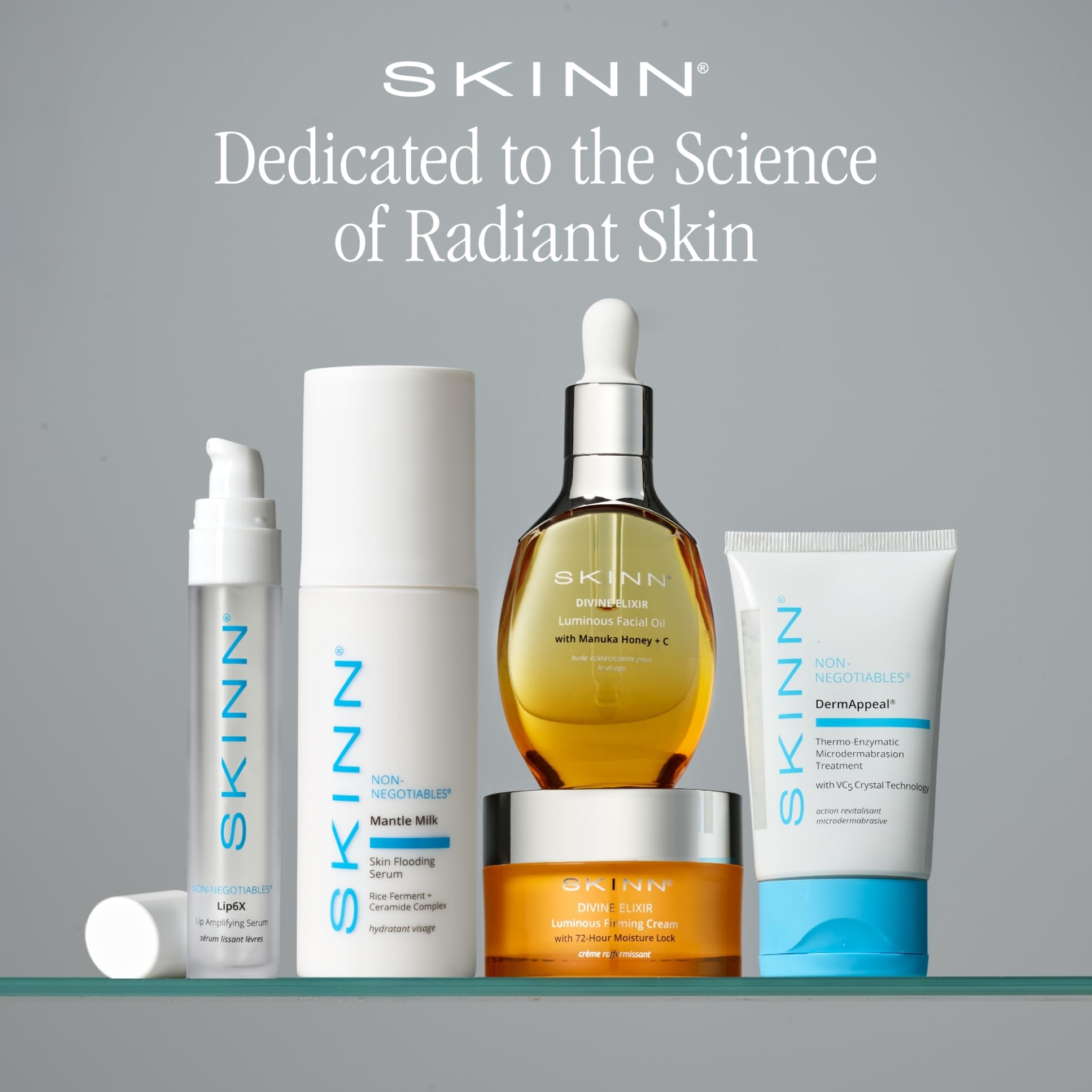 SKINN Lip Amplifying Serum, Lip6X with Peptides - Deep Moisturizing Serum Plumps, Hydrates & Smooths Lips & Boosts Collagen Production - Lip Care Products for Women SKINN Au supplements