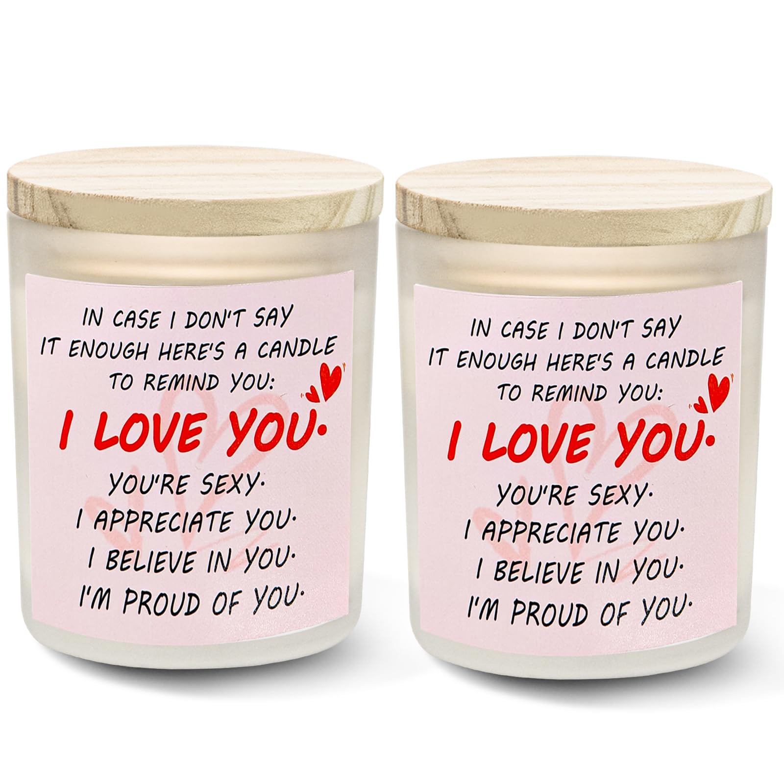 Gifts for Her Anniversary Candler - 2pack Valentine's Day Candle Gift,Wife Gifts Anniversary,Vanilla Lavender JUNPEI Au supplements
