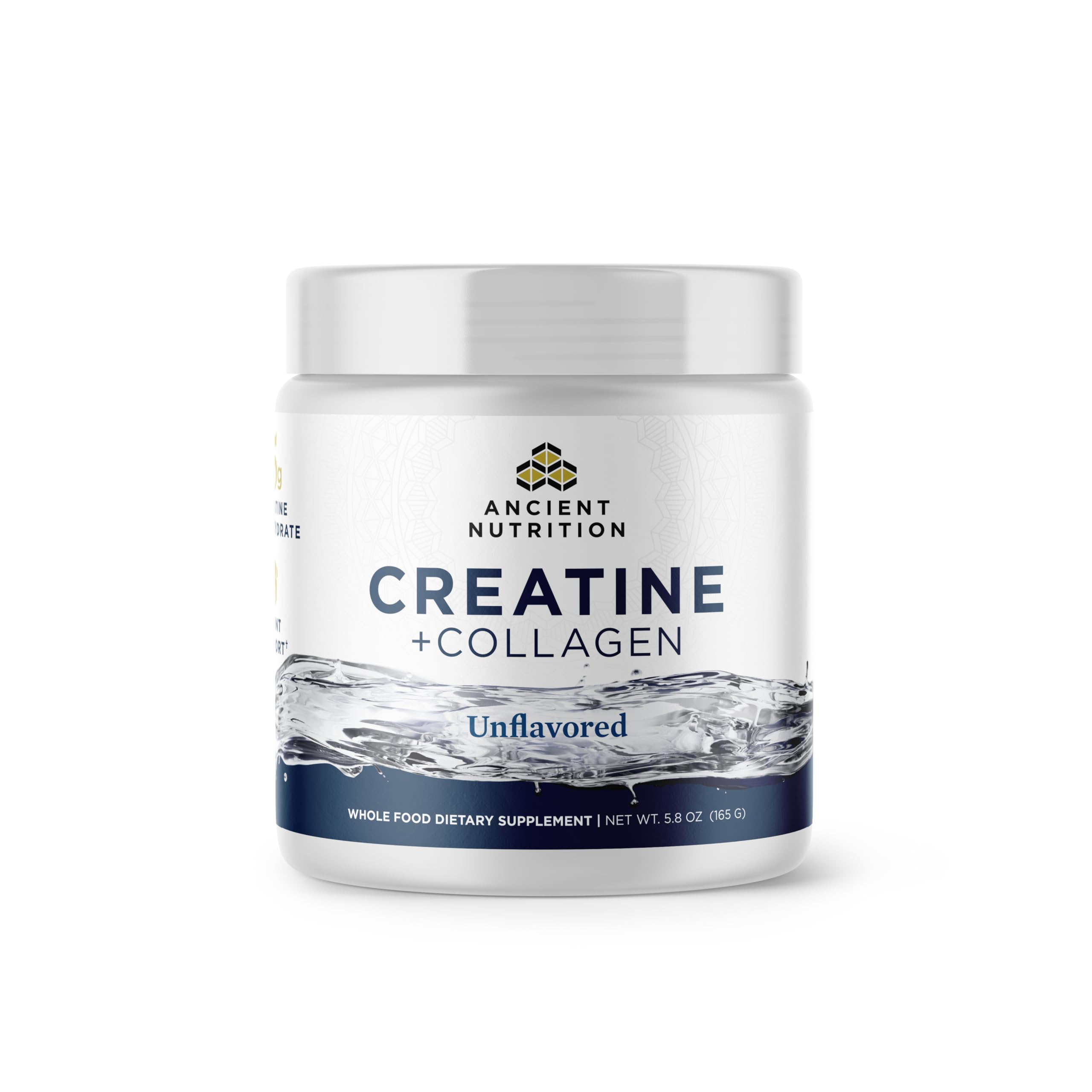 Ancient Nutrition Creatine + Collagen – Muscle Strength, Lean Body Mass, Joint Comfort & Cognitive Support – Includes 5g Creatine Monohydrate for Women, 30 Servings Ancient Nutrition Au supplements