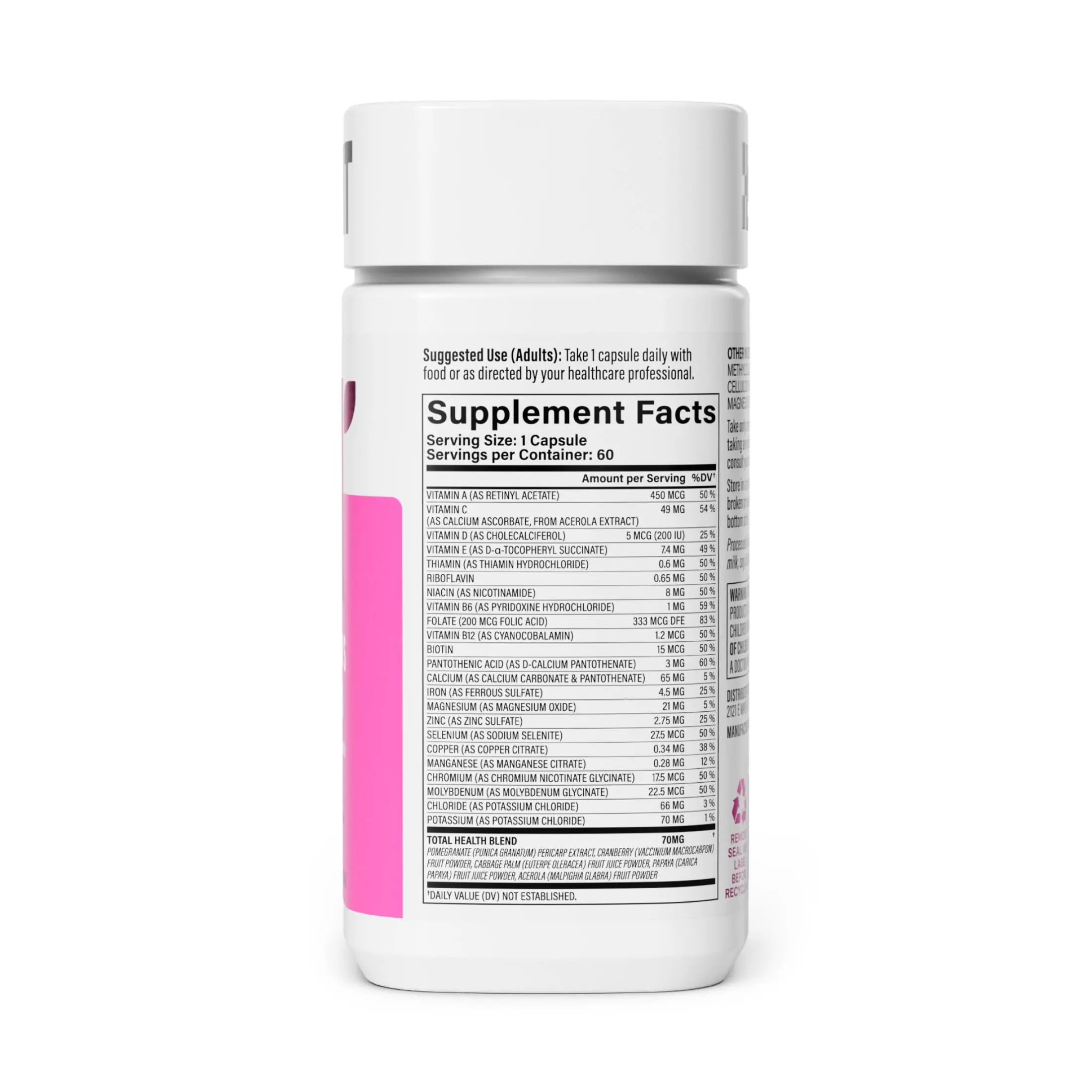 Habit Womens Multi Supplement 2 Pack (120 Capsules) - New Look, Supports General Health & Wellness, 23 Essential Vitamins and Minerals H' Habit Au supplements