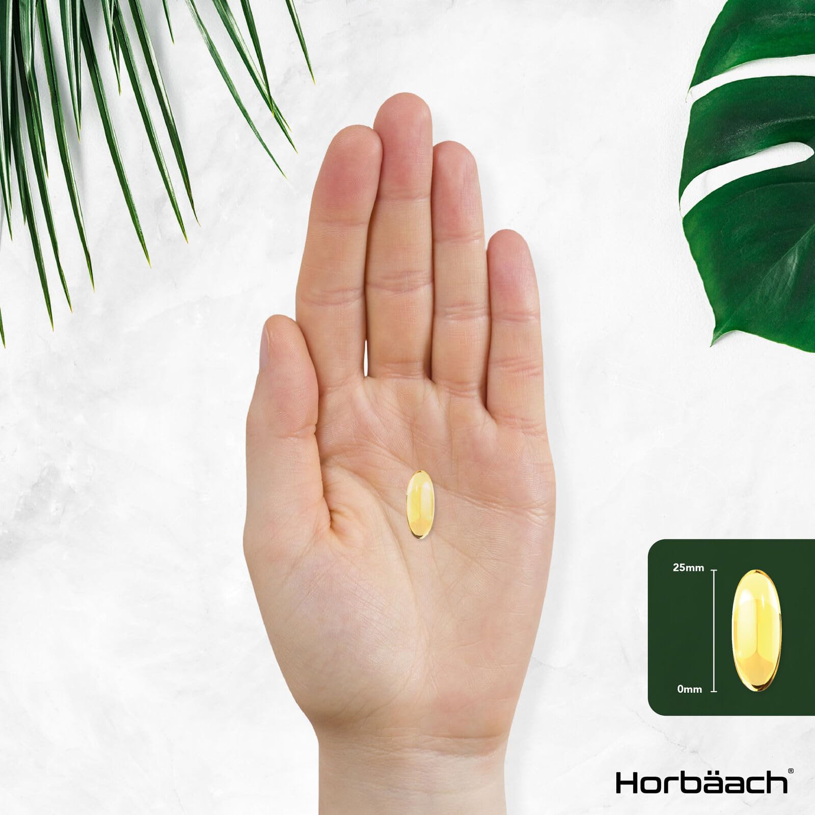 Triple Omega 3 6 9 Capsules | 180 Count | High Strength Supplement with DHA Horbäach Au supplements