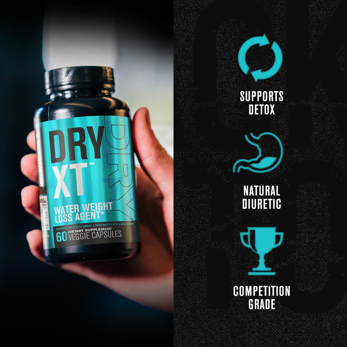 Jacked Factory Dry-XT Water Weight Loss Diuretic Pills - Natural Supplement Jacked Factory Au supplements