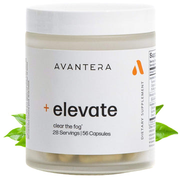 Avantera Elevate Premium Nootropic Supplement - Beat Brain Fog - Best Focus Supplements for Memory & Focus Support - Energy Without Crash - 56 Count Pills for Women & Men* Avantera Au supplements