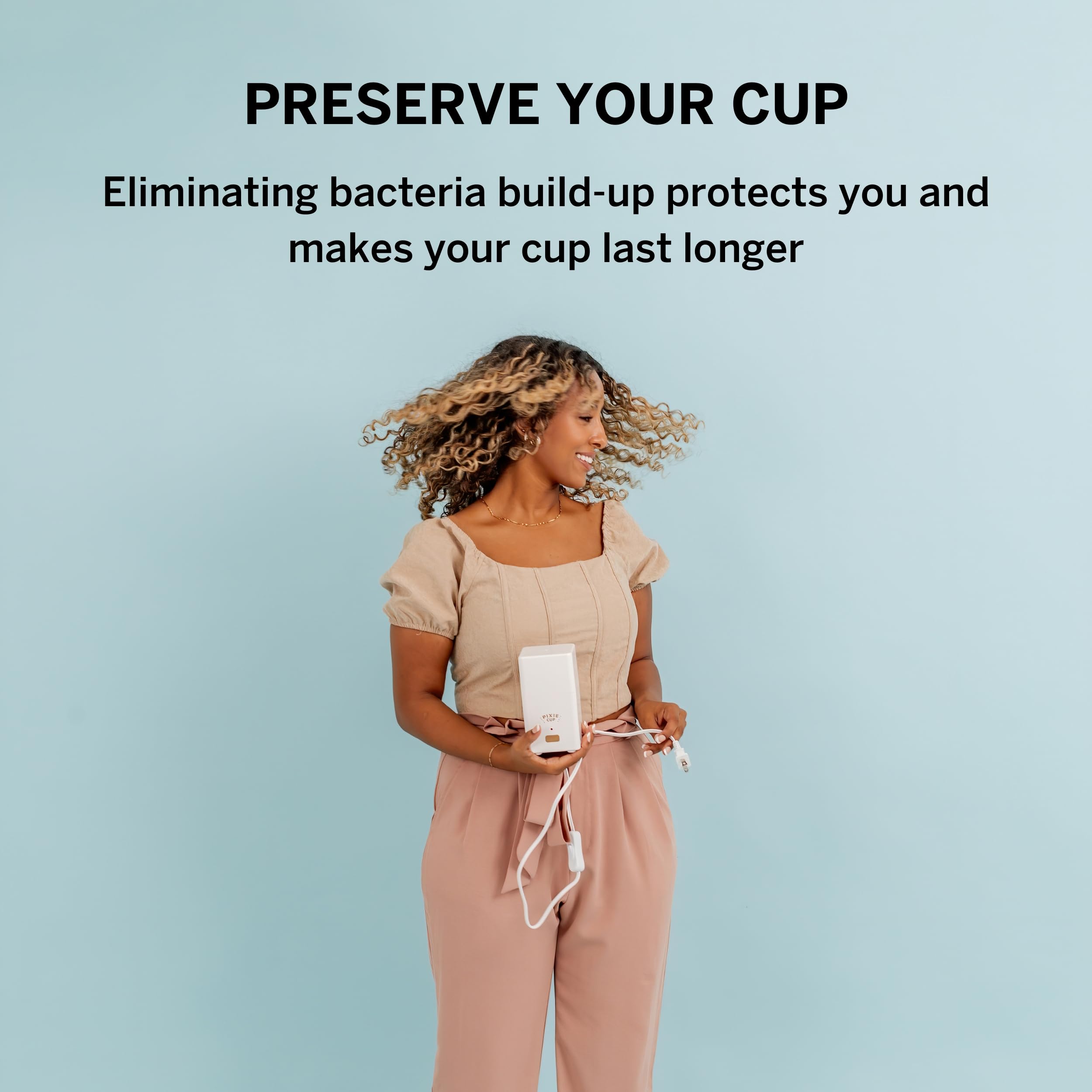 Pixie Menstrual Cup Sterilizer Cleaner Machine - The Only Hinged Lid Steamer & Drying Stand Pixie Cup Au supplements