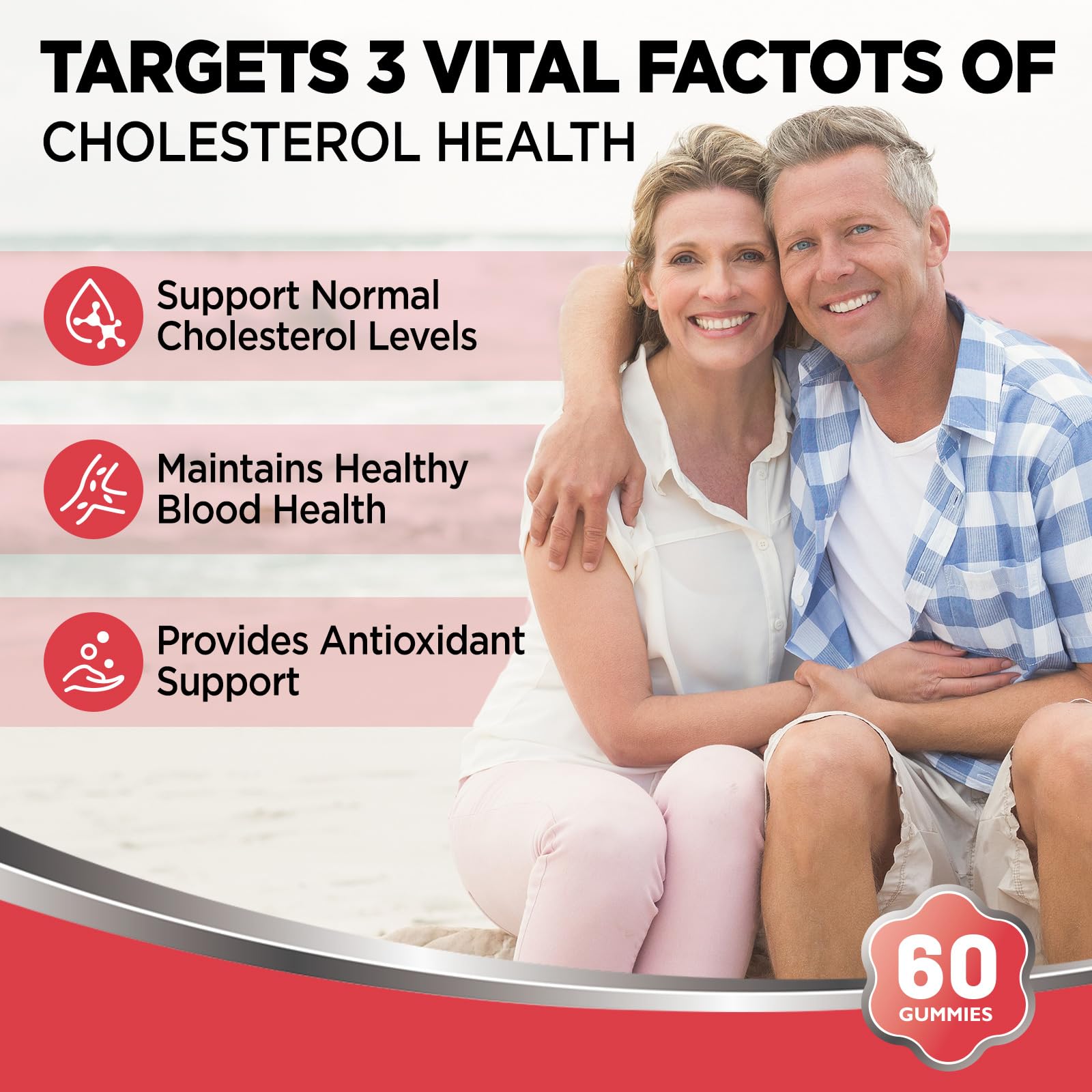 HOLLEGEND Cholesterol Gummies Sugar-Free,12-in-1 Cholesterol Supplements with Plant Sterols,Citrus Bergamot,CoQ10 and Vitamins for Cholesterol Health, Vegan, Mixed Berry Flavor, 60 Counts HOLLEGEND Au supplements