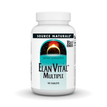 Source Naturals Elan Vital Multiple, for Multiple Body System Support* - 90 Tablets Source Naturals Au supplements