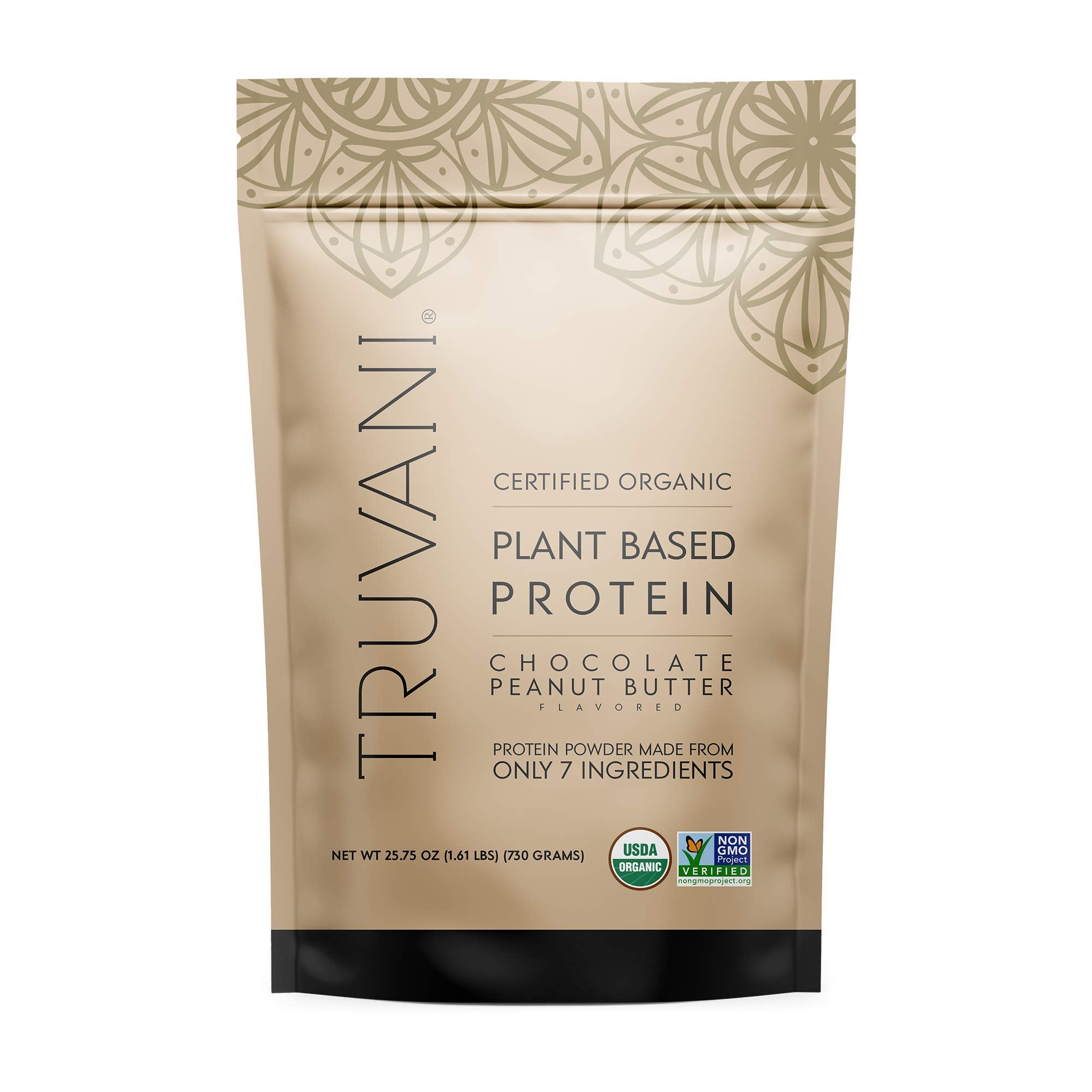 Truvani Vegan Chocolate Peanut Butter Protein Powder - 20g Plant-Based Protein, Gluten Truvani Au supplements