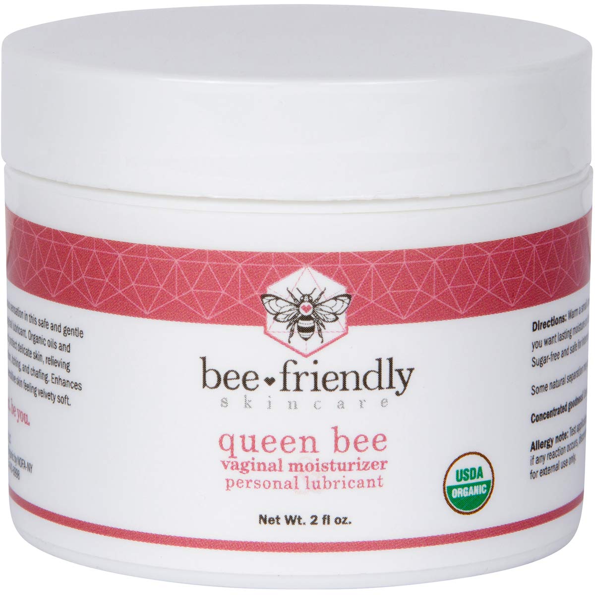 BeeFriendly Organic Vaginal Moisturizer, USDA Certified, Natural Vulva Cream For Dryness BeeFriendly Au supplements