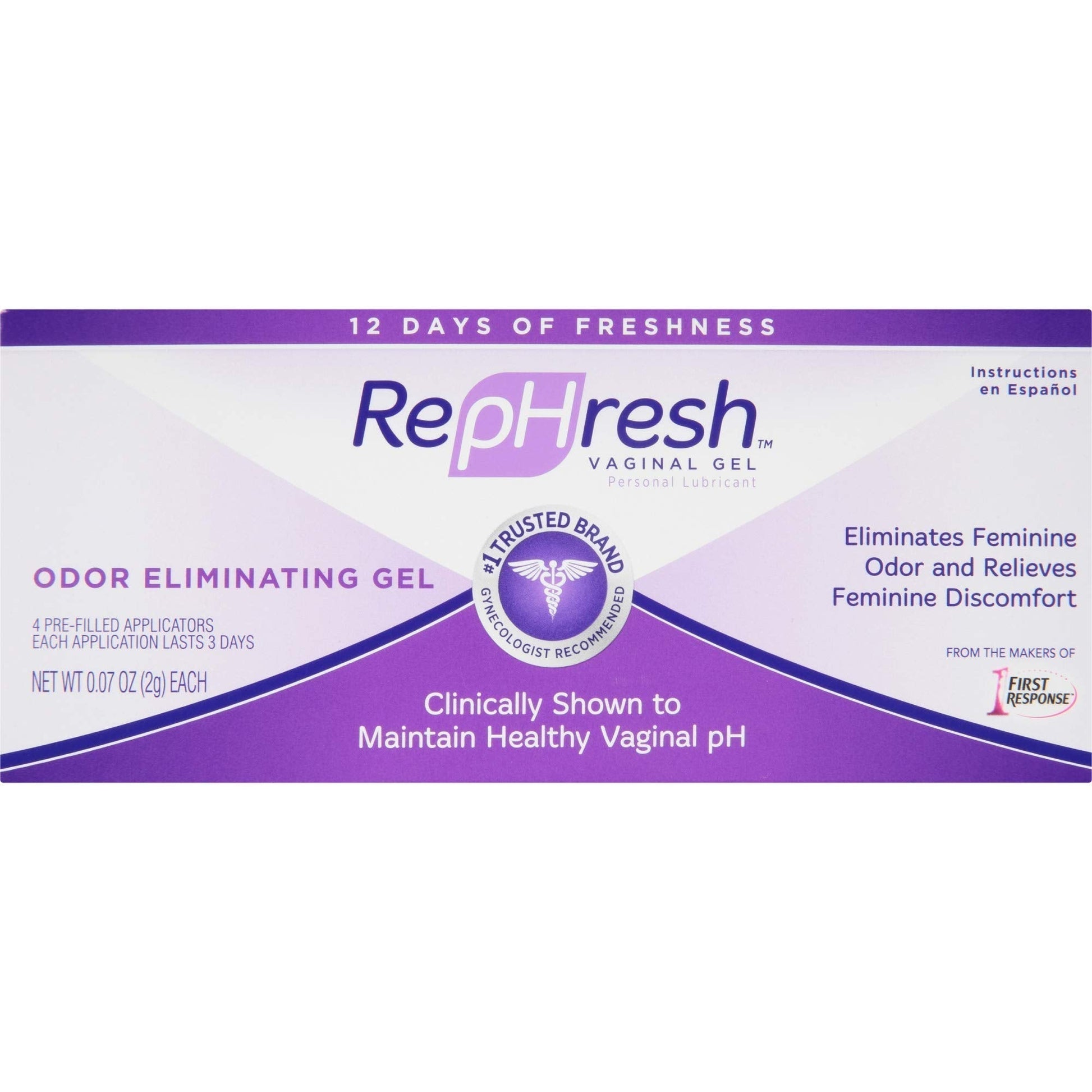 RepHresh Odor Eliminating Vaginal Gel, 4ct (0.07oz) RepHresh Au supplements