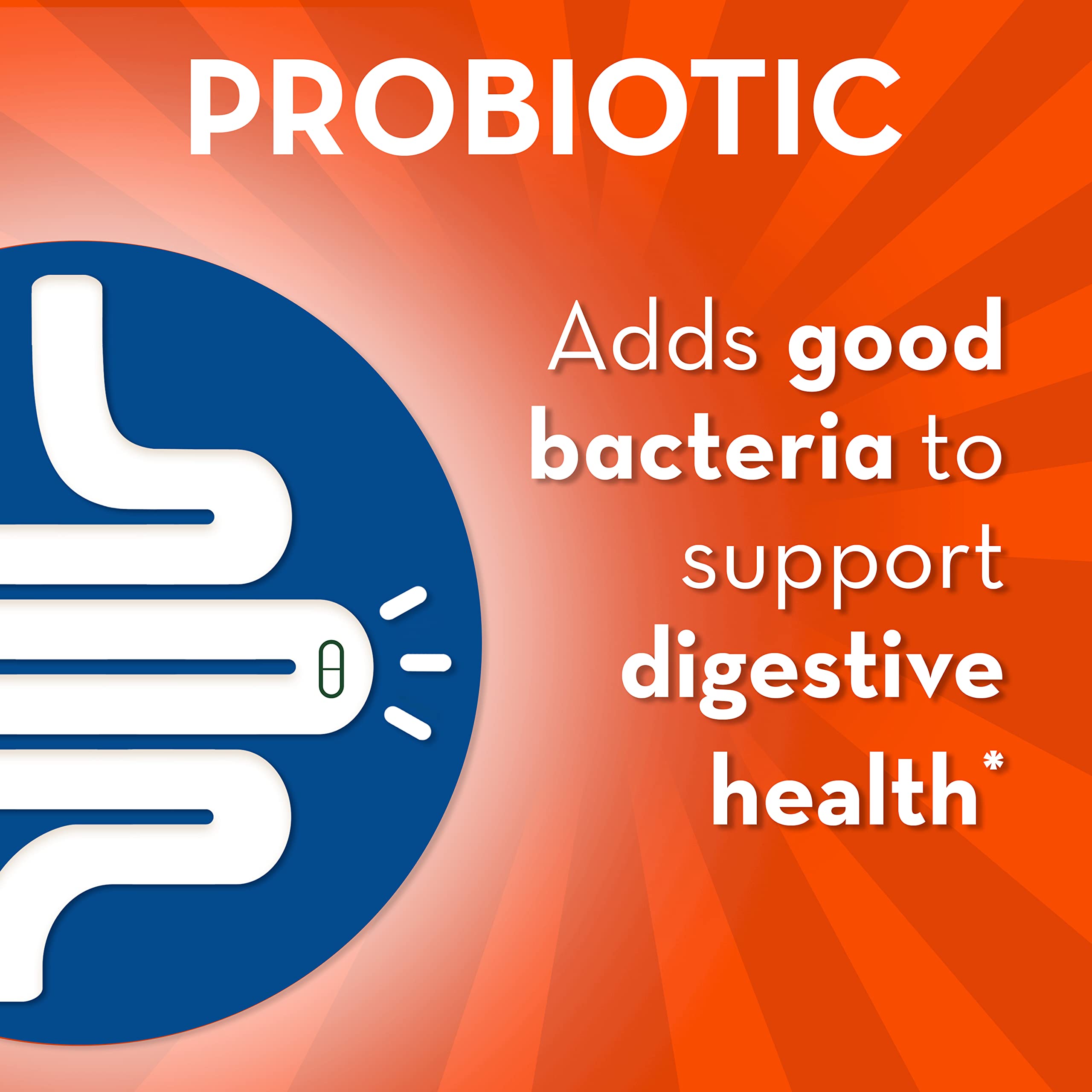 Align Probiotic Bloating Relief + Food Digestion, Probiotics, 28 Capsules Align Au supplements