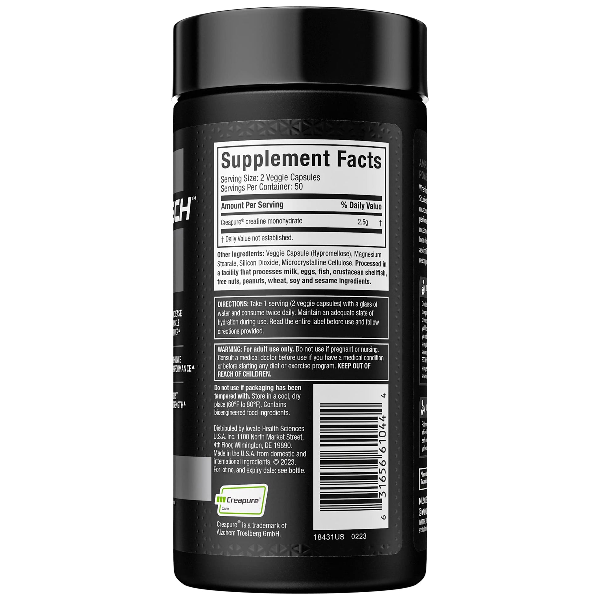 MuscleTech Platinum 100% Creatine Pills | Creatine Monohydrate Pill| | Muscle Recovery MuscleTech Au supplements