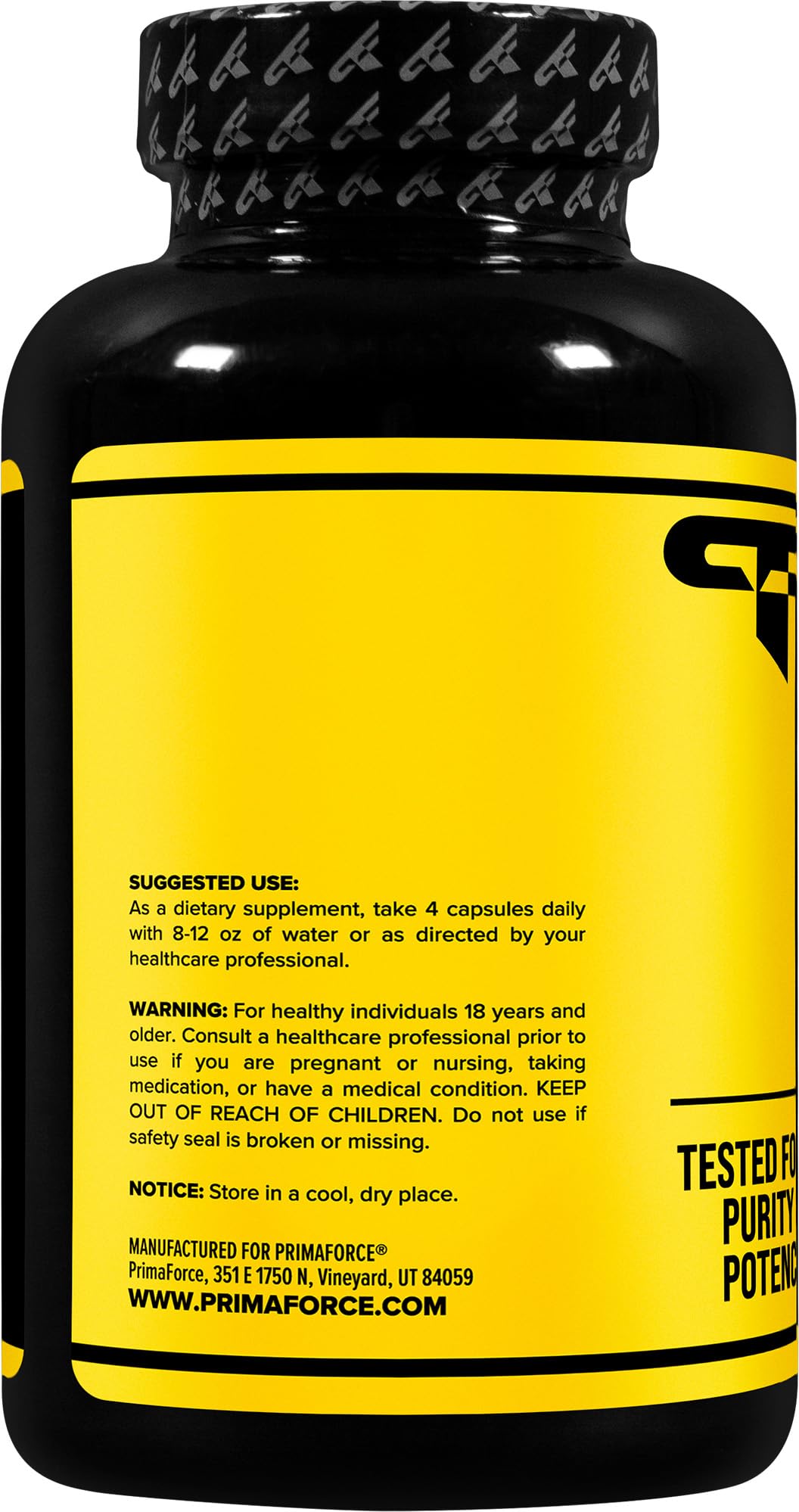 Primaforce Creatine Monohydrate Capsules - 240 Capsules, 3,000mg per Serving, Gluten Free and Non-GMO Primaforce Au supplements
