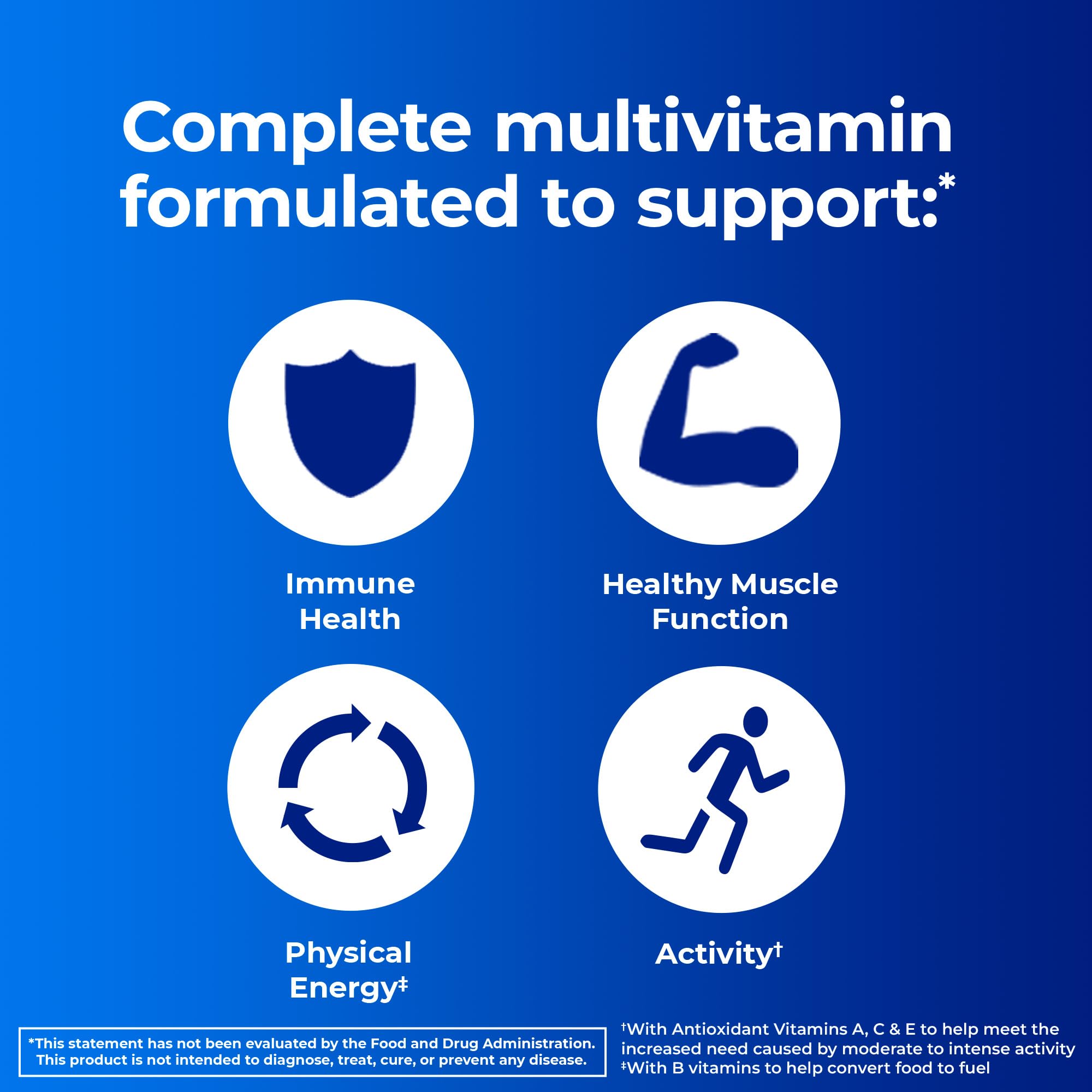 One A Day Men’s Pro Edge Multivitamin, Supplement with Vitamin A,C,D, E and Zinc for Immune Health Support and Magnesium for Healthy Muscle Function, 50 Count ONE A DAY Au supplements