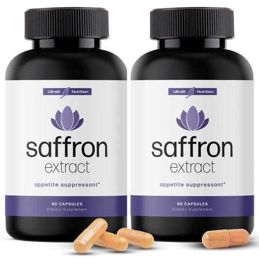 Pure Saffron Extract - Appetite Suppressant for Weight Loss Women & Men - Natural Hunger Ultra6 NutritionAU supplements