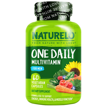 NATURELO Mens Multivitamins - One Daily Multivitamin for Men with Vitamins, Minerals & Organic Whole Foods, Boost Energy & Health NATURELO Au supplements