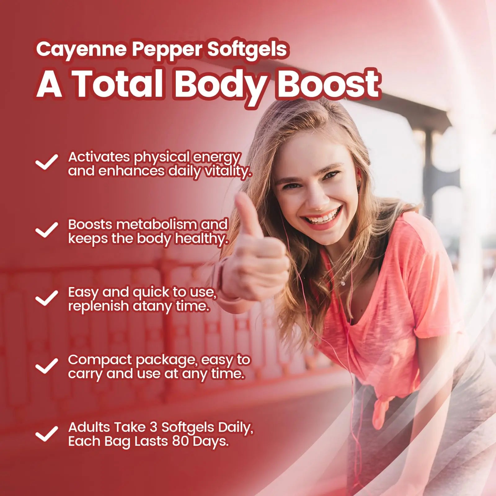 VivoNu Cayenne Pepper Softgels Supplement, Supports Leg Vein, Heart and Blood Vessel Health, with Vitamin E D3+K2 and Extracts of Grape Seed, Hawthorn, Beetroot, Berberine (Softgel / 1 Bag) VivoNu Au supplements