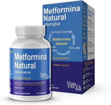 METFORMINA NATURAL - Fat & Glucose Metabolism Support - Dr Salomon Ni una dieta más Au supplements
