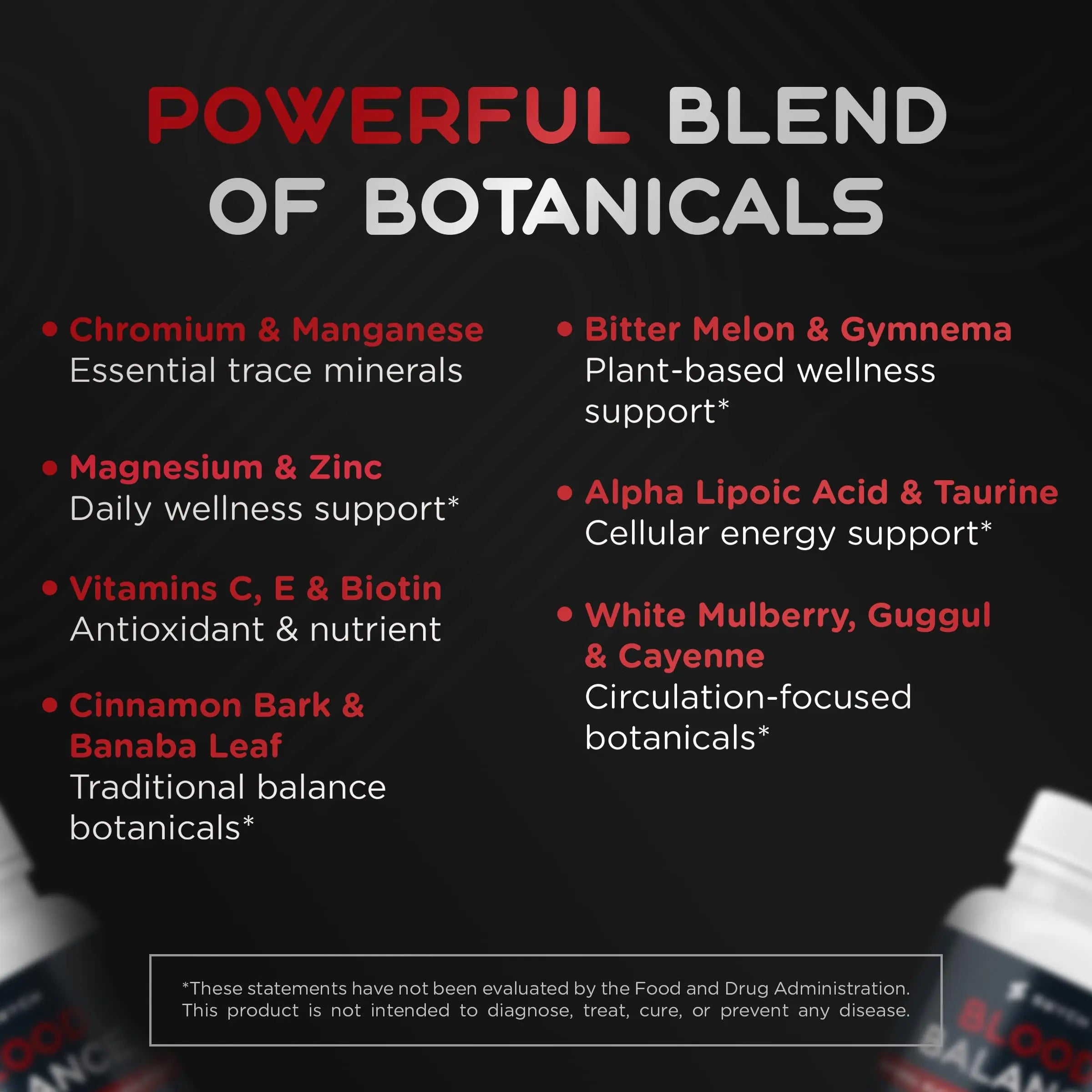 Blood Balance Supplement for Healthy Blood Support, Circulation, Metabolism & Vitality | Energy Formula with Premium Ingredients | Holistic Products to Support Cardiovascular Function – 60 Capsules SWYCH Au supplements