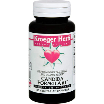 Kroeger Herb Candida Formula #1 100 Vcap Kroeger Herb Products Au supplements
