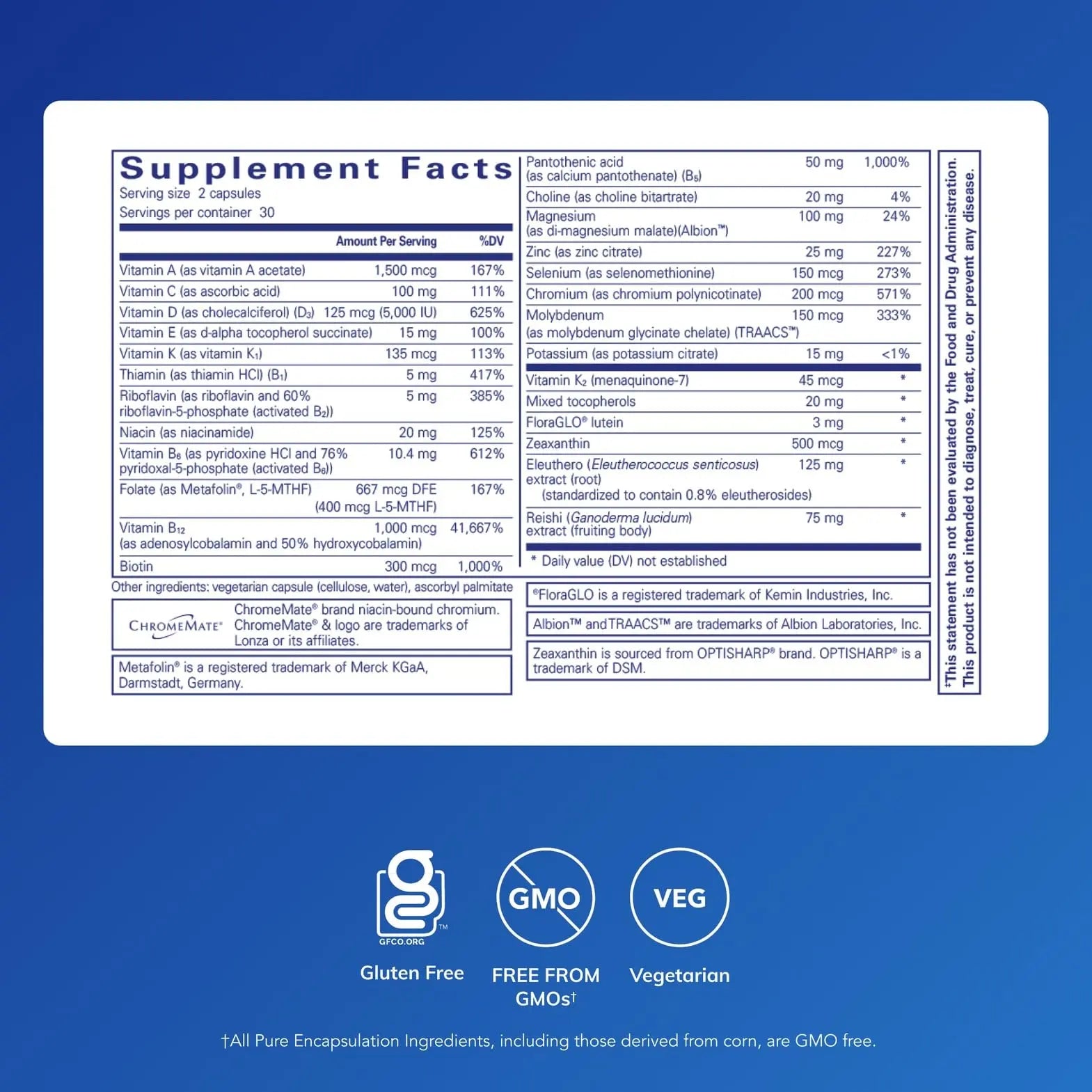 Pure Encapsulations PureResponse Multivitamin | Support for Immune Balance and Responsiveness | 60 Capsules Pure Encapsulations Au supplements