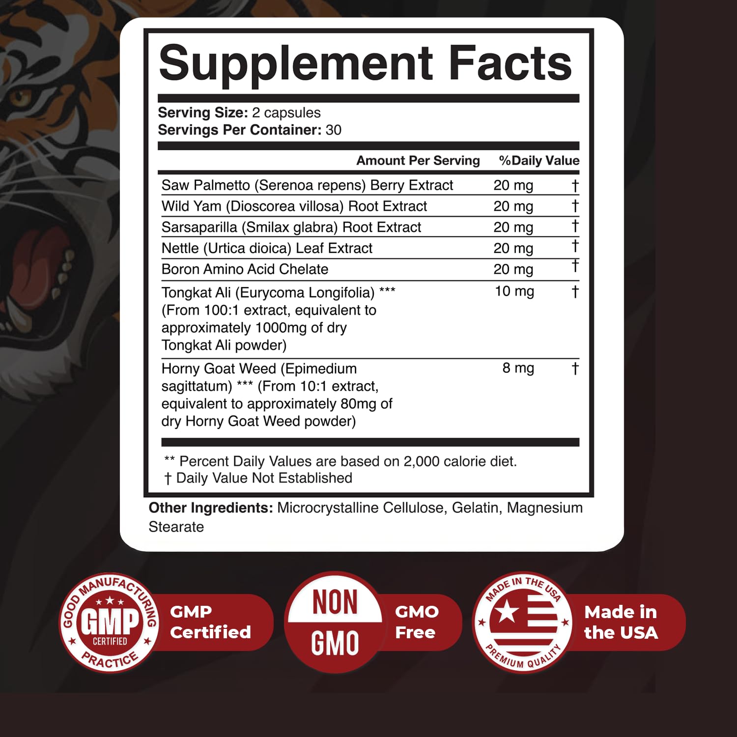HunterPower – Hunter Power Daily Botanical Supplement with Saw Palmetto, Tongkat Ali, Nettle, Wild Yam & Horny Goat Weed – Non-GMO, Stimulant-Free Formula, Made in USA – 60 Capsules, 1 Month Supply Nature’s NutriWave Au supplements