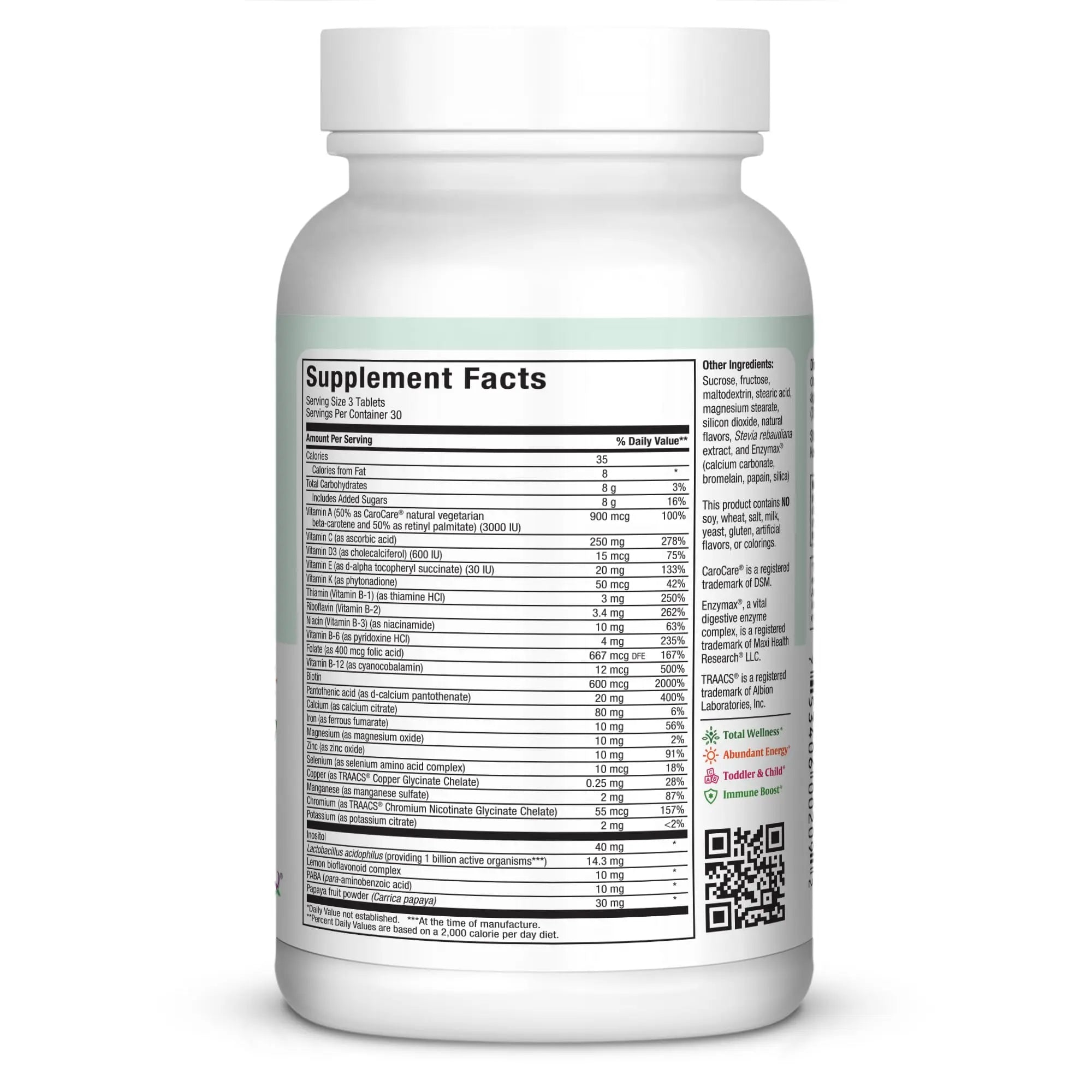 Maxi Health Chewable Multivitamin for Kids, Teens and Adults - Cherry Chewable Vitamins for Adults & Children Maxi Health Au supplements