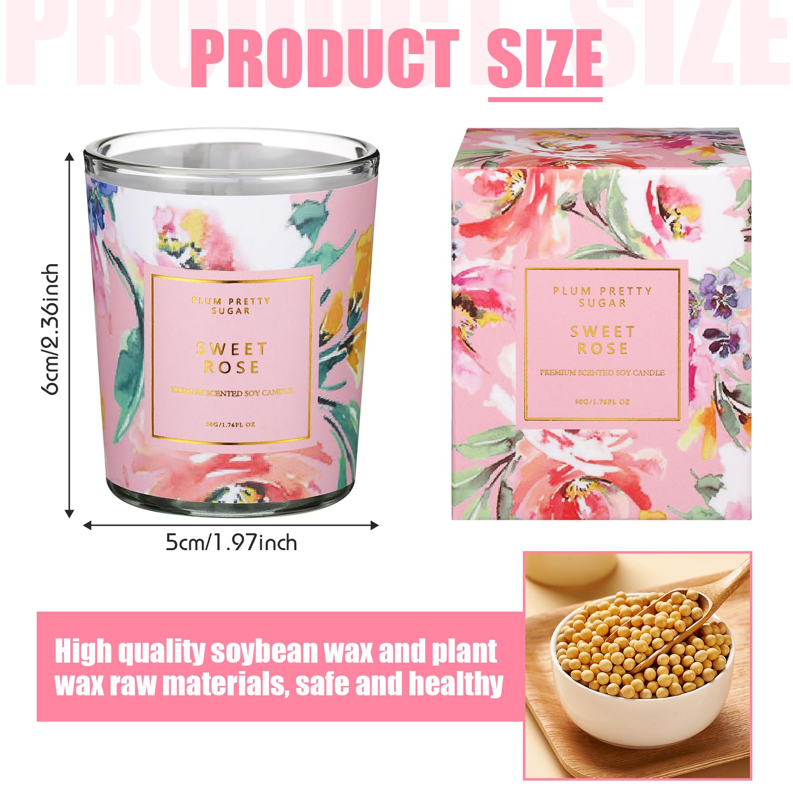 MTLEE 24 Pcs Candles for Home Scented Candle Gifts for Women Bulk 8 Long Lasting Aromatherapy Jar MTLEE Au supplements