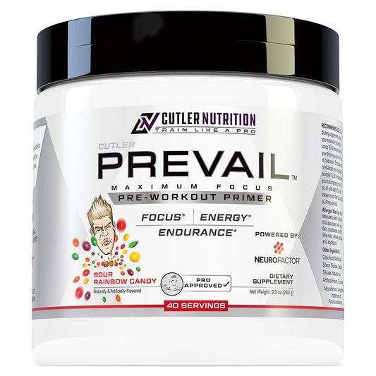 Prevail Pre Workout Powder with Nootropics: Pre-Workout Drink for Men and Women Cutler NutritionAU supplements