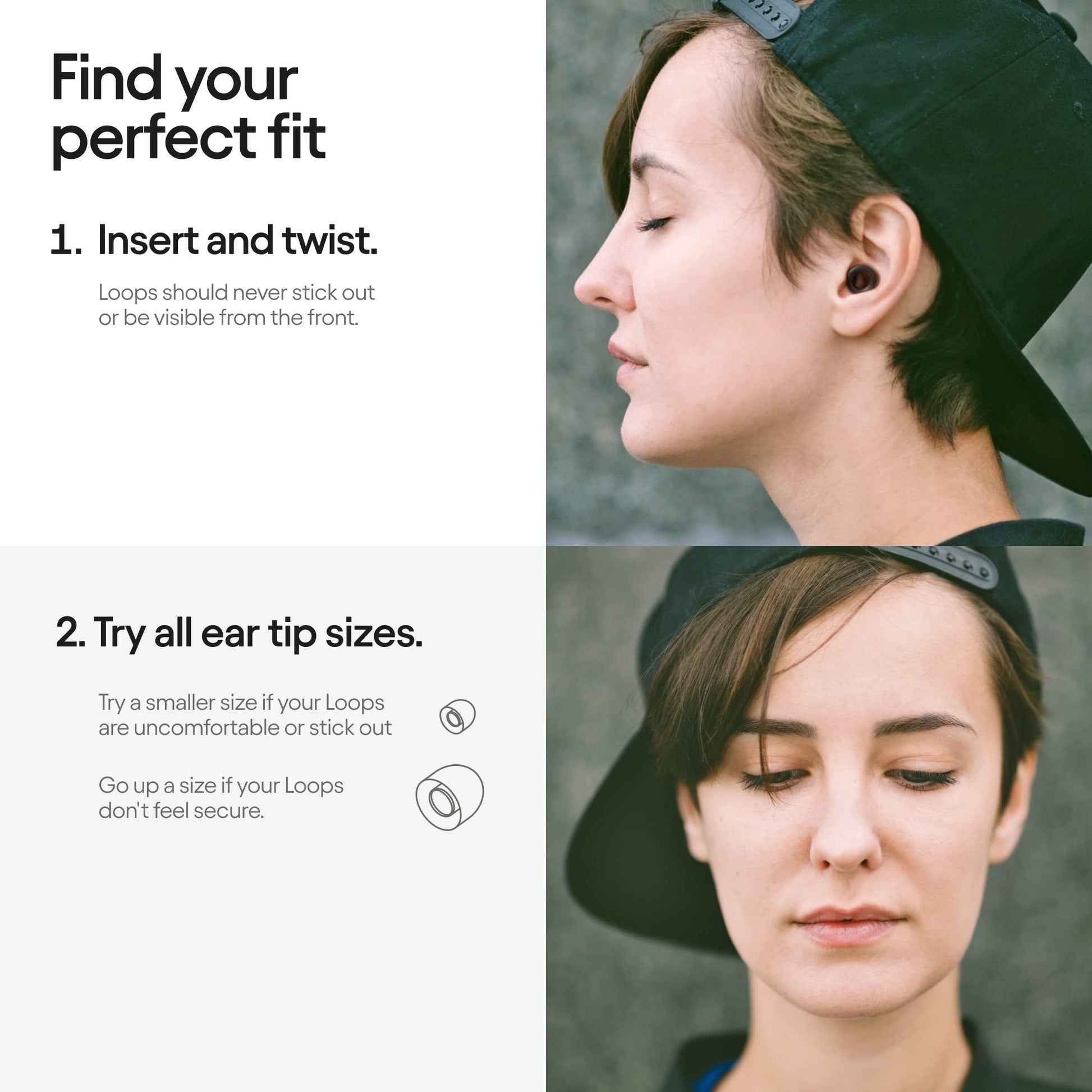 Loop Experience Ear Plugs for Concerts – High Fidelity Hearing Protection LoopUS supplements