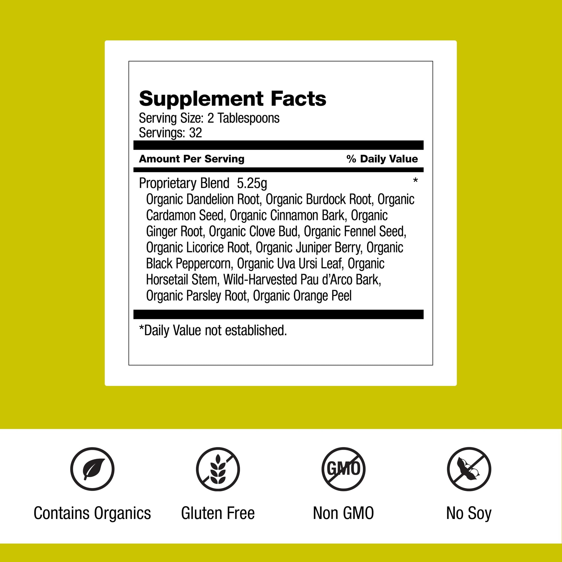 Dr. Schulze's Detox Tea - Gentle Cleansing Tea for Digestive Health - Inner Body Refresh - Bowel Support - Natural, Plant-Based Ingredients - Gluten-Free & Vegan - 6 oz (32 Servings) - 2 Pack Dr. Schulze's Au supplements