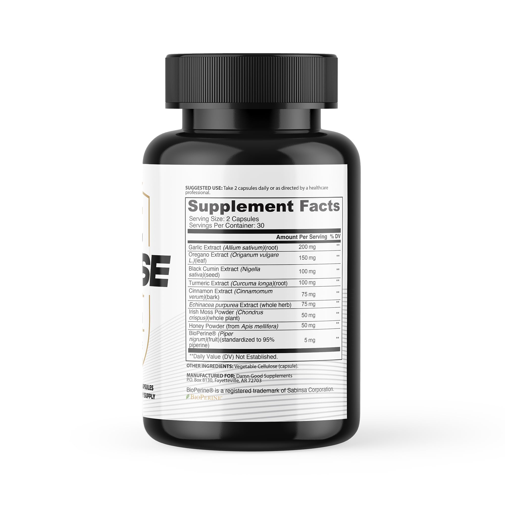 DAMN GOOD The Hodge Twins Immune Defense Supplement (60 Capsules) – Sea Moss Blend Capsules for Everyday Balance, Digestive Support, and Whole-Body Wellness with Vitamins, Minerals, and Botanicals DAMN GOOD Au supplements