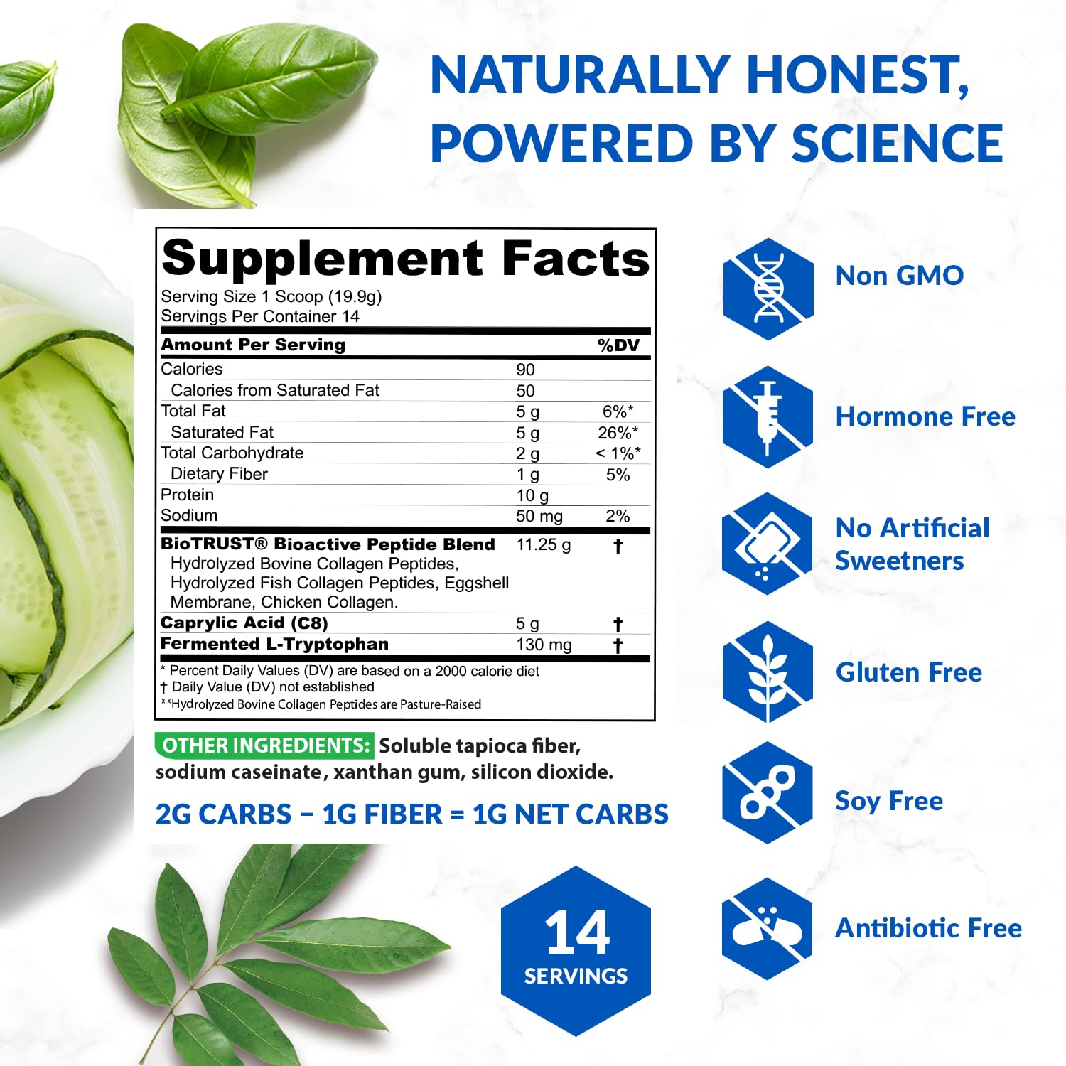 BioTrust Multi-Collagen Protein Powder + Keto MCT Oil – 5 Collagen Types Plus 100% BioTrust Au supplements