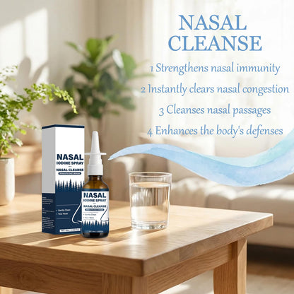 VIPUDA Nutramd Iodine Nasal Spray, Cleanses & Refreshes Your Nasal Passages, Iodine & Fulvic Acid Blend, 100% Natural Mineral Formula – 60 ml/2.029 fl.oz (1pc) VIPUDAAu supplements