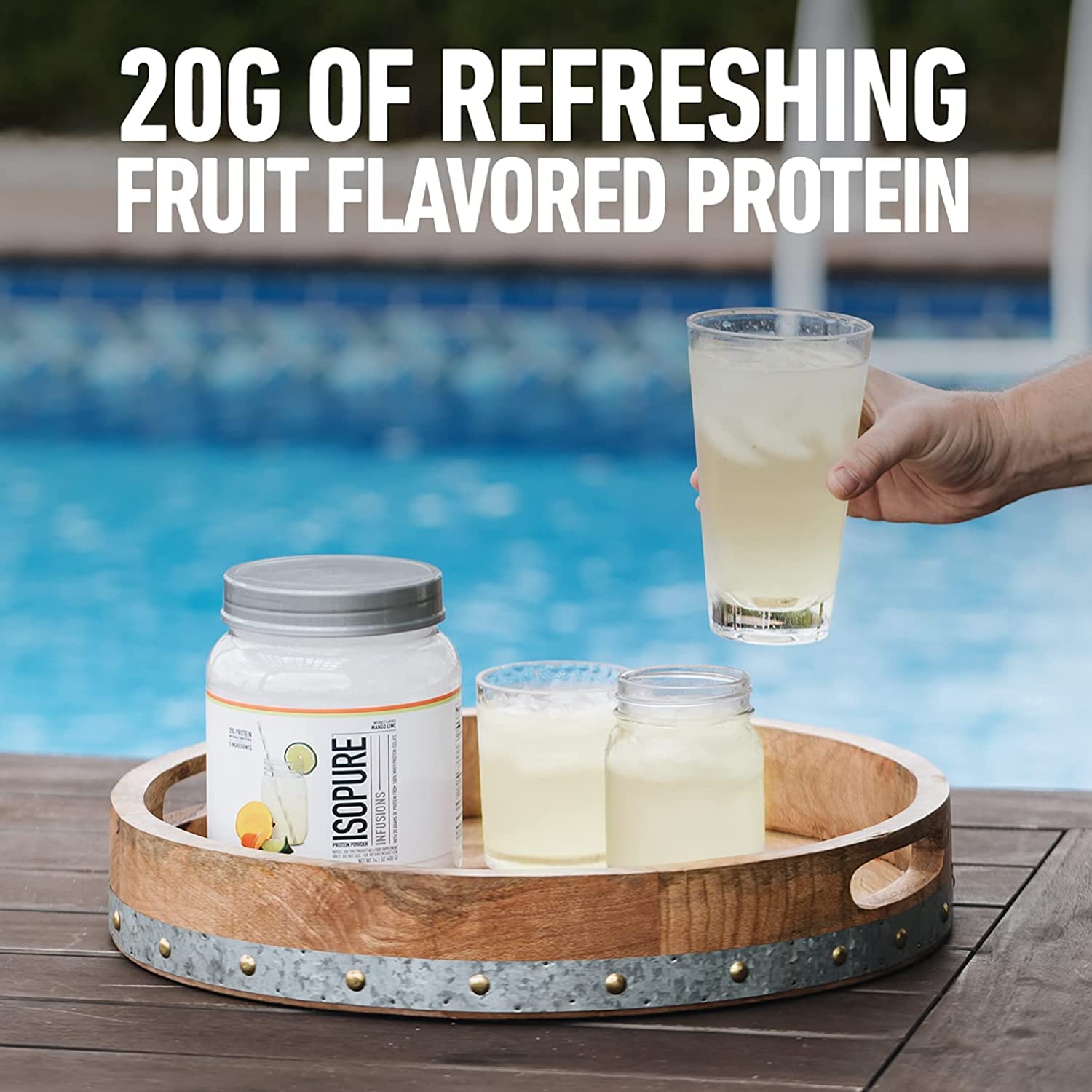 Isopure Protein Powder, Gluten Free, Whey Protein Isolate, Post Workout Recovery Drink Isopure Au supplements