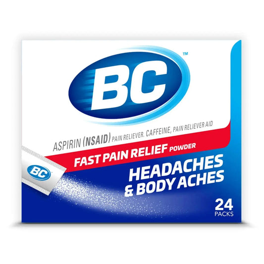 BC Powder Original Strength Pain Reliever, Aspirin Dissolve Packs, 24 Count (2 Pack) BCAu supplements