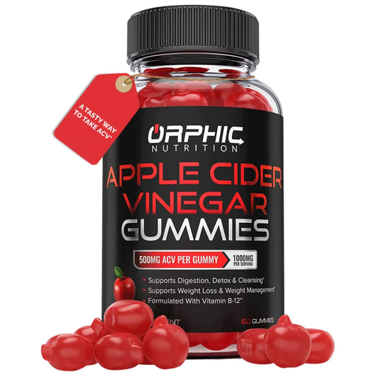 Apple Cider Vinegar Gummies - 1000mg - Formulated to Support Weight ORPHIC NUTRITIONAU supplements
