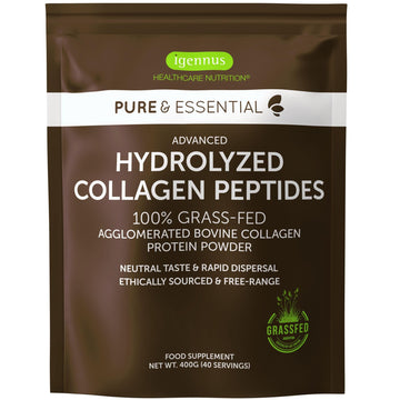 Advanced Hydrolysed Collagen Peptides, 100% Grass Fed & Ethically Sourced Igennus Healthcare Nutrition Au supplements