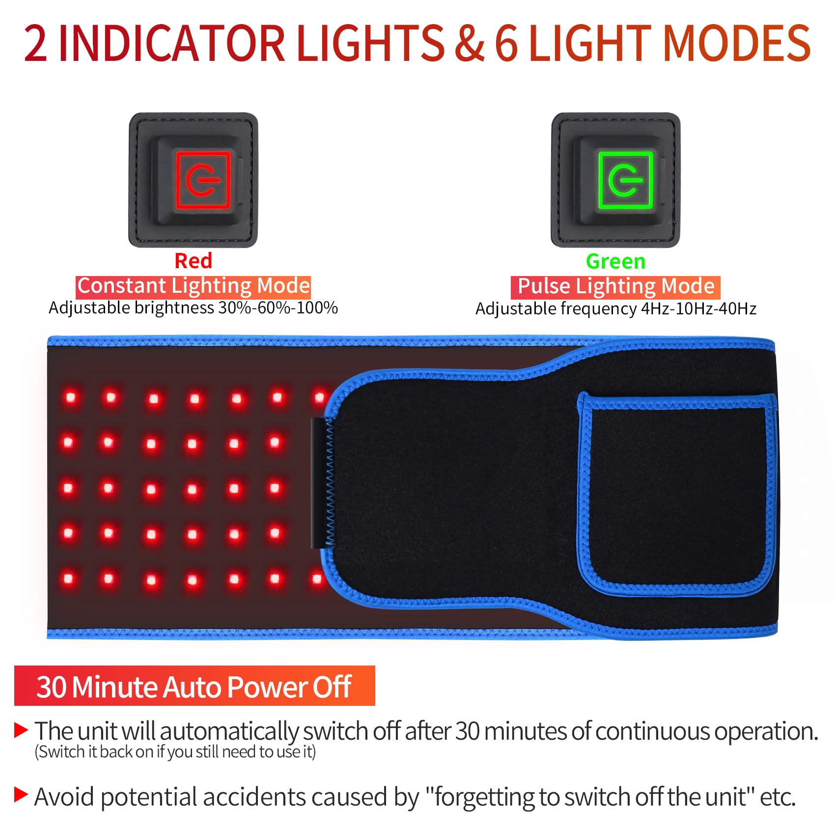 Red Light Therapy Belt, Infrared Light Therapy Red Light Therapy Device, Infrared Light Therapy Wrap Loqumloi Au supplements