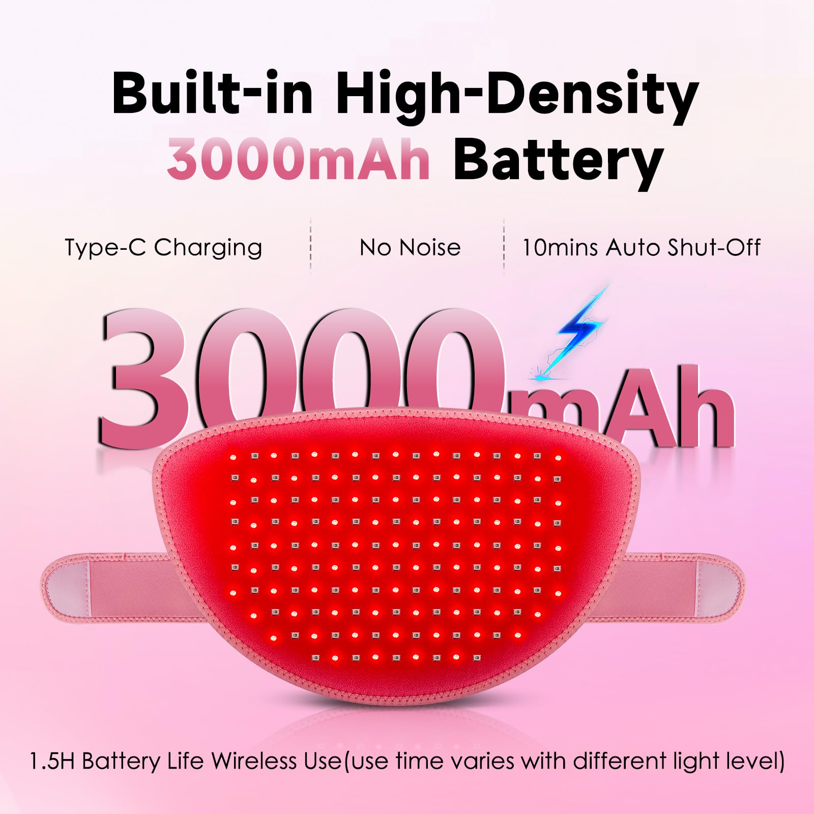 Red Light Therapy Belt Pad: Near Infrared Lamp Pain Relief 156 LEDs Wrap Body Heating Pads Astarexin Au supplements