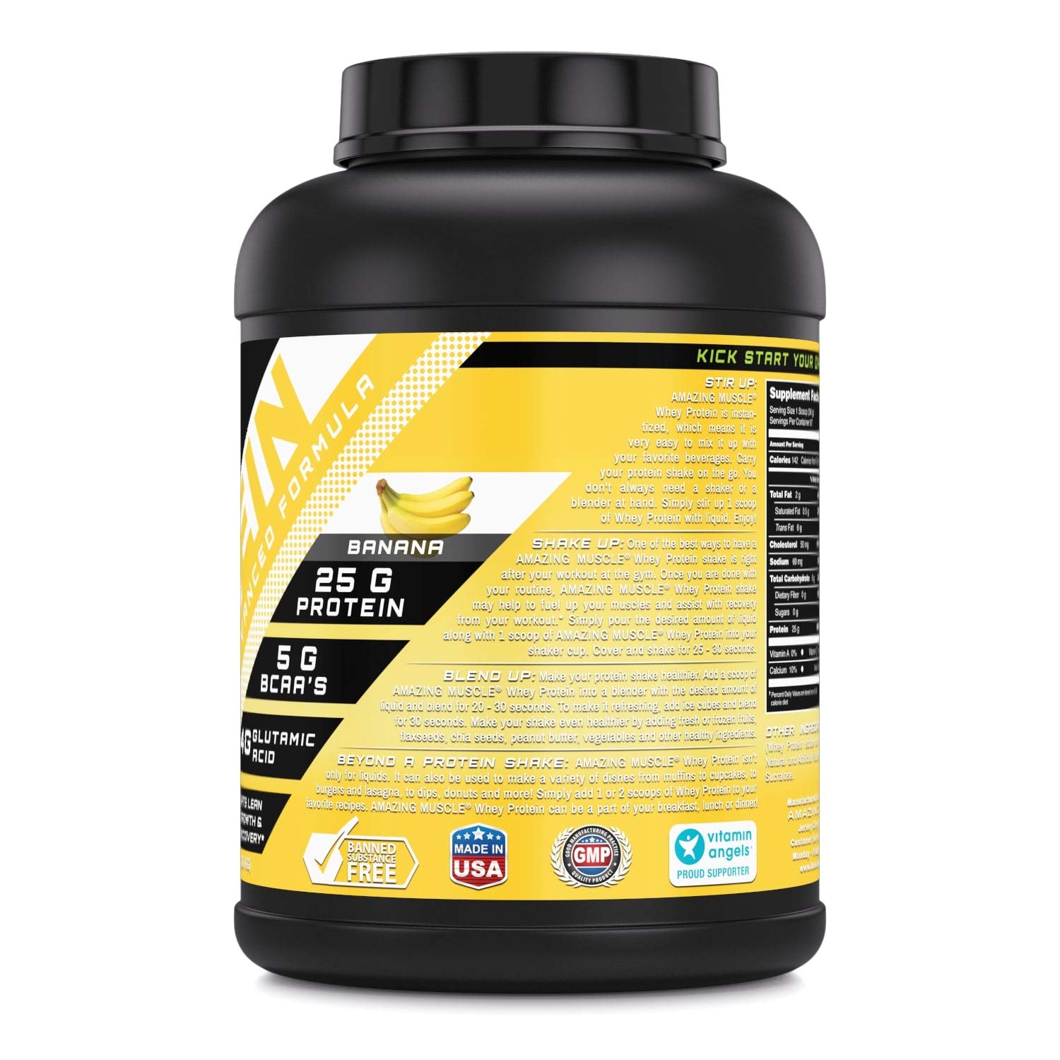 Amazing Muscle 100% Whey Protein Powder *Advanced Formula with Whey Protein Amazing Nutrition Au supplements