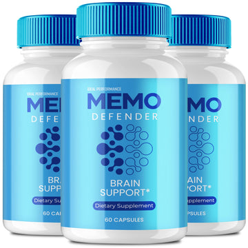 Memo Defender Brain and Memory Support Capsules, Memo Defender for Memory Supplement Pills, Advanced Formula Nootropic Pills for Brain Health Support, MemoDefender Health Blend Reviews (3 Pack) IDEAL PERFORMANCE Au supplements