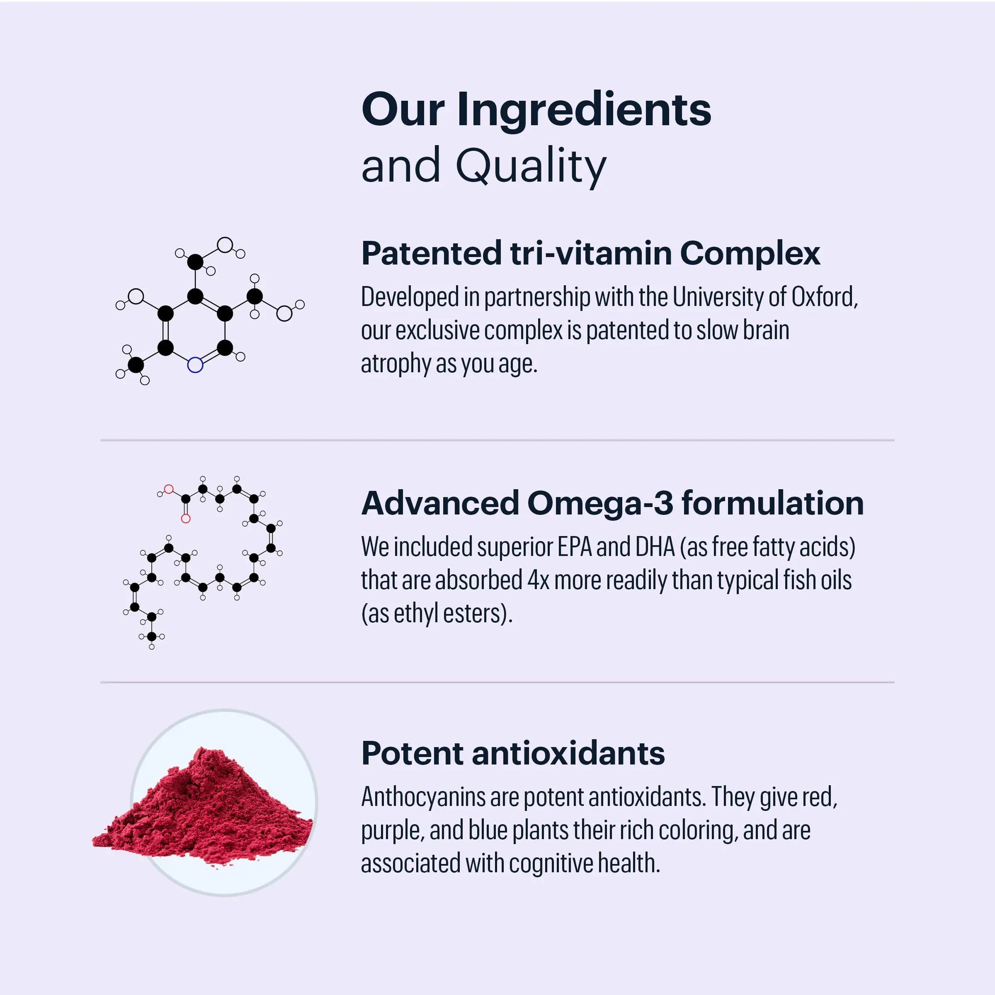 ELYSIUM Matter - 30 Servings - Brain Supplement for Memory and Focus Omega 3 Supplement + DHA - Vitamins to Support Brain Health and Memory ELYSIUM Au supplements