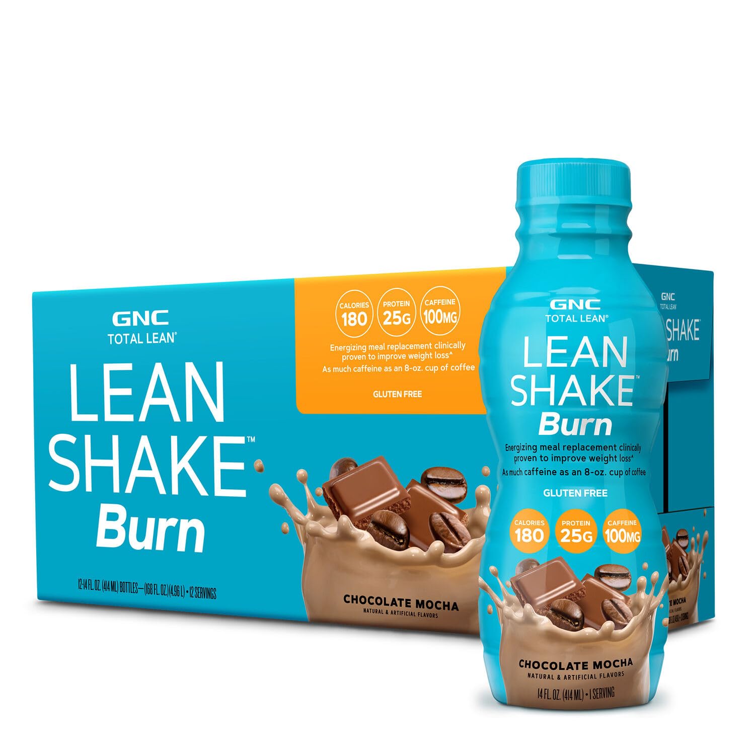 GNC Total Lean Lean Shake Burn - Chocolate Mocha GNC Au supplements
