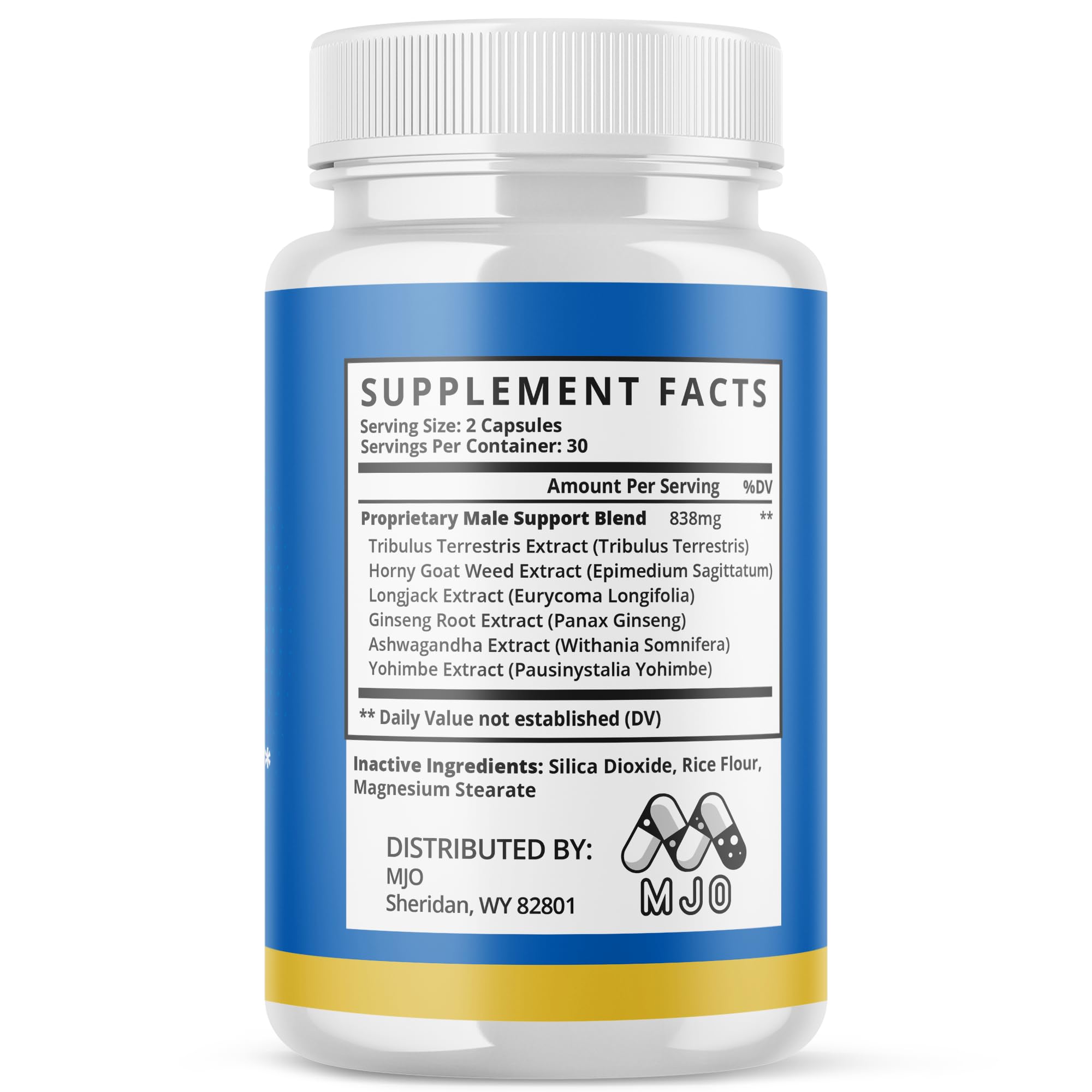 Jertaris Capsules, Official Jertaris Support Pills for men with All Natural Ingredients, Advanced Formula for Optimal Health & Wellness Support with Premium Vitamins for Active Lifestyle (60 Capsules) MJO Au supplements