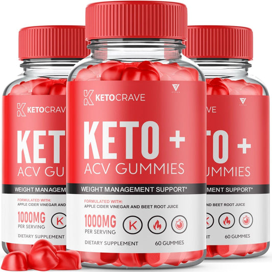 (3 Pack) Keto Crave ACV Gummies Kelly Clarkson, Ketocrave Keto + ACV Gummies Advanced FyvusAU supplements