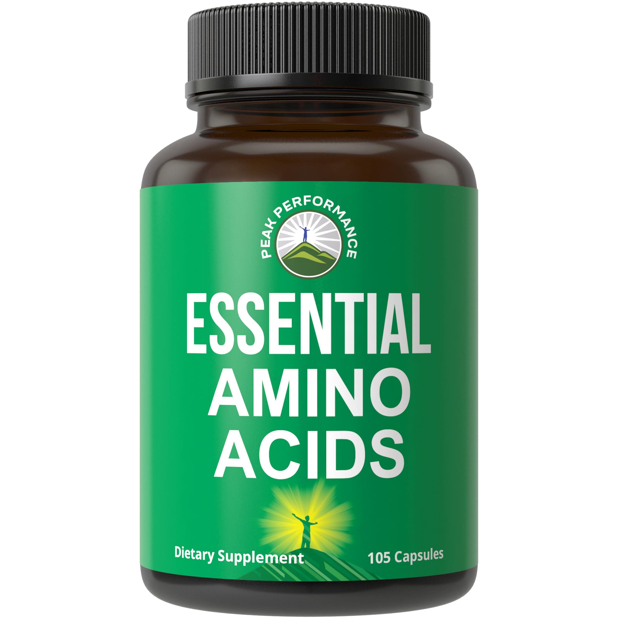 All 9 Essential Amino Acids Supplement. Capsules with 3X More Leucine for Muscle Recovery, Growth. EAA Supplement Better Than BCAA / BCAAS Branched Chain Aminos Acid. USA Tested EAAs for Men + Women Peak Performance Au supplements