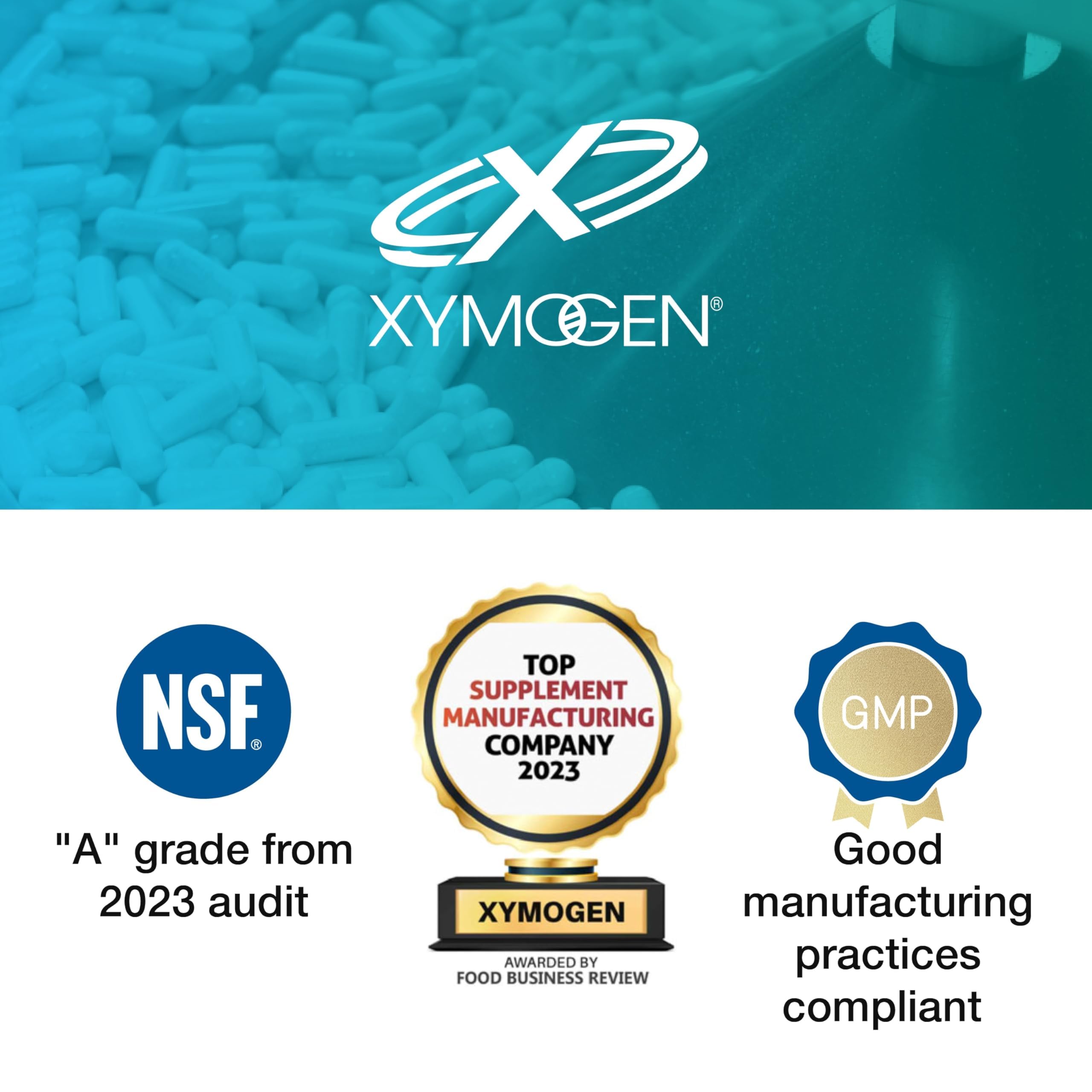 XYMOGEN Cortisolv Cortisol Supplement - Ashwagandha Supplement with L Theanine to Support Healthy Cortisol Levels, Energy, Relaxation and Mental Clarity (60 Capsules) XYMOGEN Au supplements