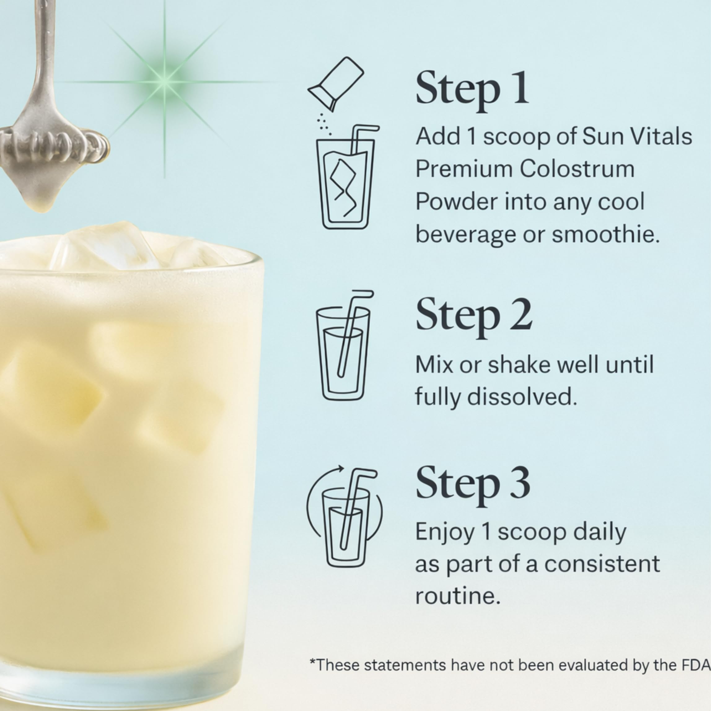 Sun Vitals Bovine Colostrum Powder 2300mg – 575mg IgG Per Serving | 25% IgG Standardized | Gut Health & Immune Support | No Fillers, No Capsules | GMP-Certified, 3rd Party Tested | 30 Servings Sun Vitals Au supplements