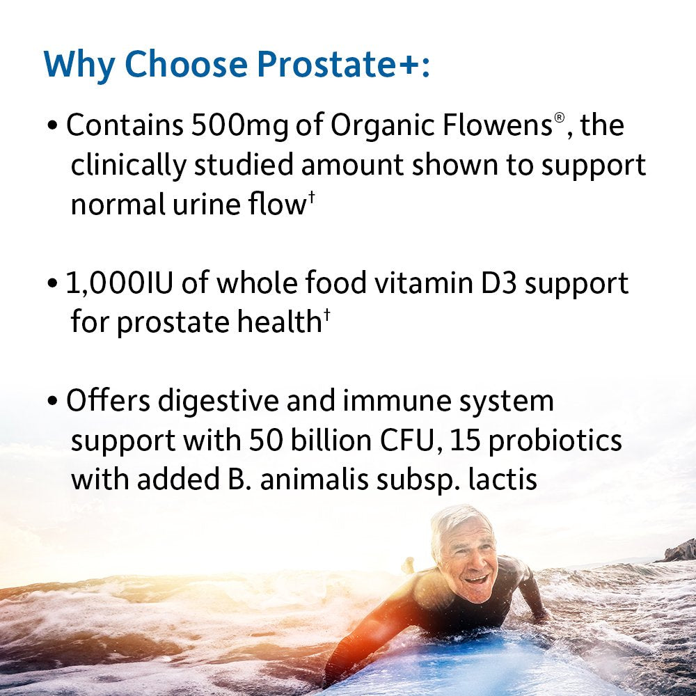 Garden of Life Dr. Formulated Probiotics Prostate+ - Acidophilus and Probiotic Supports Healthy Prostate and Digestive Balance - Shelf Stable - Gluten, Dairy, and Soy-Free - 60 Vegetarian Capsules Garden of Life Au supplements