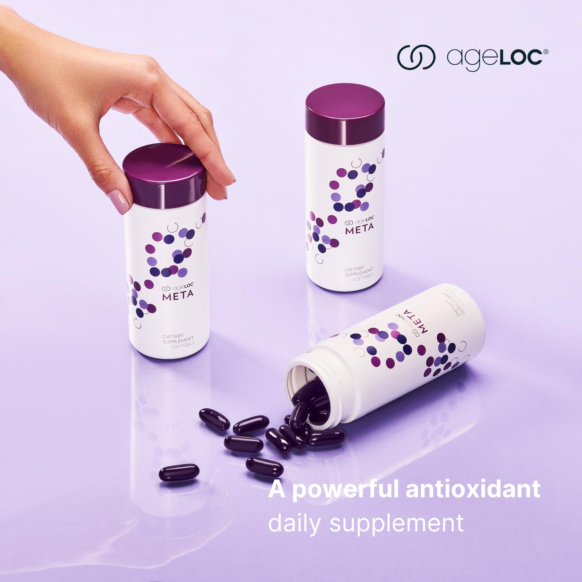 Nu Skin ageLOC Meta | Premium Dietary Supplement | Advanced Soft Gel Capsules Promoting Metabolic Health, Immune Support, Antioxidant Defense, and Improved Gut Health Nu Skin Au supplements